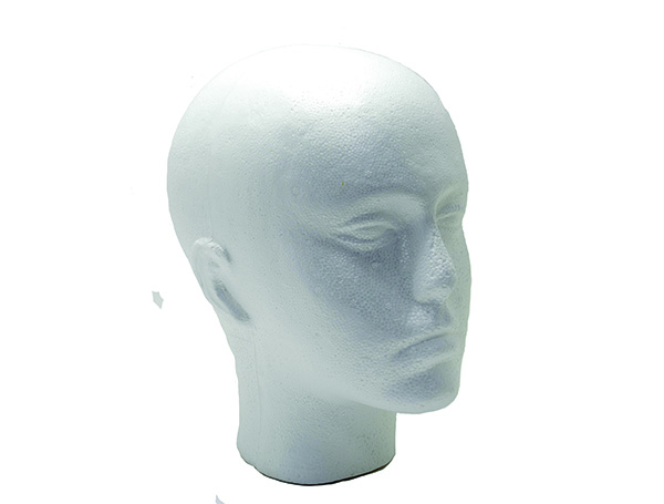 Male Polystyrene Head 